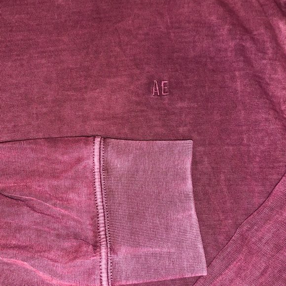 AMERICAN EAGLE | Vintage wash long sleeve T shirt - Picture 3 of 6